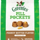 GREENIES PILL POCKETS for Dogs Capsule Size Natural Soft Dog Treats with Real Peanut Butter